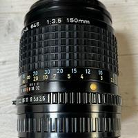 Pentax 645 obiettivo 150 mm f. 3.5