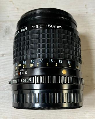 Pentax 645 obiettivo 150 mm f. 3.5