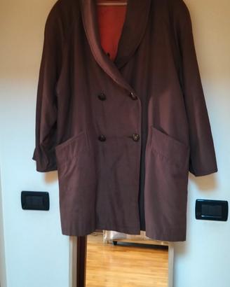 Giaccone Doppiopetto Vintage Marrone 