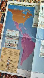 Mappa Limes - Fusioni e acquisizioni nel mondo