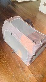 trasportino per cani resistente e confortevole