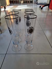 N. 6 PIU UNO BICCHIERI PER BIRRA 