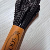 Lacci originali, Tod's, marrone scuro, 95 cm