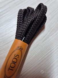 Lacci originali, Tod's, marrone scuro, 95 cm