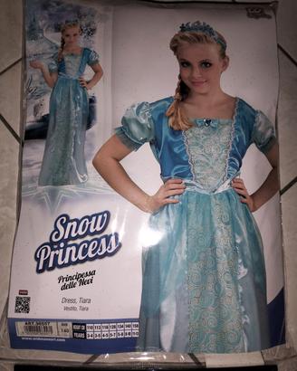 Vestito principessa delle nevi