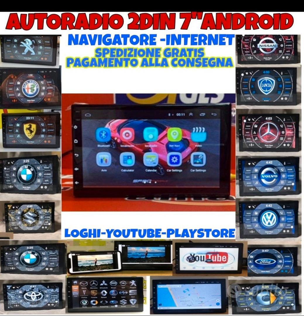 Autoradio 2 din,7Android Navigatore+Internet+Blue - Accessori