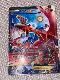 Carta Pokémon Ho-Oh EX.