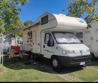 Camper mansardato Fiat Ducato 2.8 JTD 127 CV