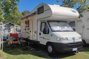 Camper mansardato Fiat Ducato 2.8 JTD 127 CV