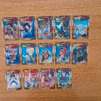 Lotto carte Lenticolari Dragonball Z Serie Gold
