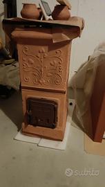 stufa terracotta 