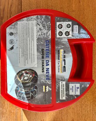 catene da neve marca MCS 9mm modello CA  NUOVE