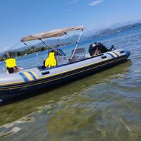 Gommone marlin 6 metri mercury 40 e carrello