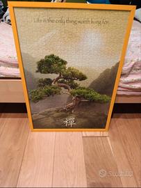 Quadro / Puzzle Zen Bonsai