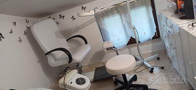 blocco attrezzatura pedicure