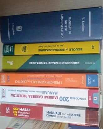 testi per concorsi e un testo superiore dir. amm.
