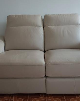 Divano 2 posti Pelle RELAX ELETTRICO Poltronesofà 