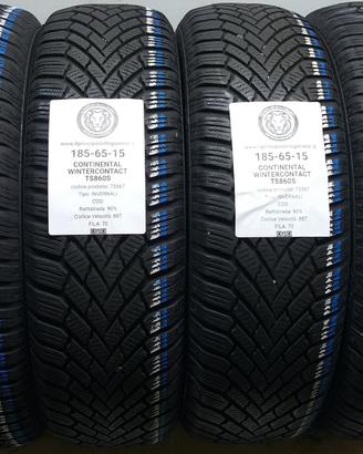 4 GOMME 185 65 15 CONTINENTAL A73367