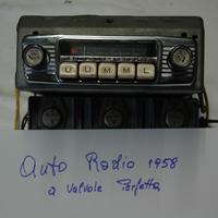 Autoradio a valvole 1958