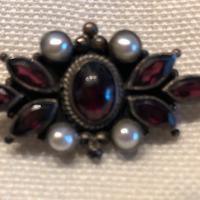 Spilla antica in argento