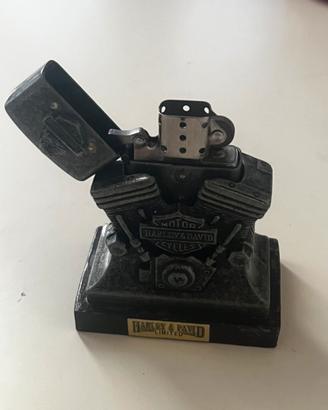 Porta accendino zippo stile harley-davidson