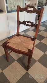 Set di 6 sedie antiquariato