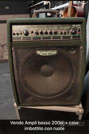 Ampli per Basso 200w Kempton + case