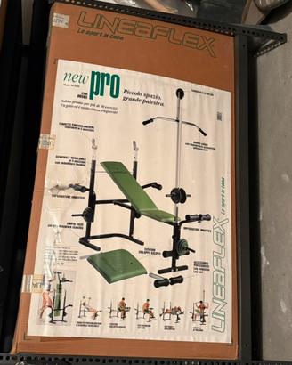 Panca multifunzione LINEAFLEX New Pro