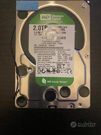 Hard disk WD da 2 TB