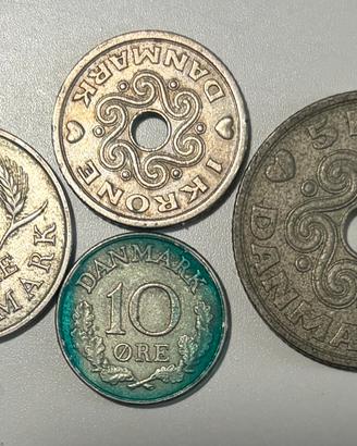 4 monete danimarca