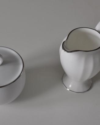 Set zuccheriera e lattiera vintage
