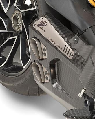 SCARICHI RACING 4 USCITE TERMIGNONI DUCATI DIAVEL 