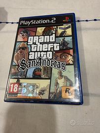 GTA San Andreas Ps2 black label