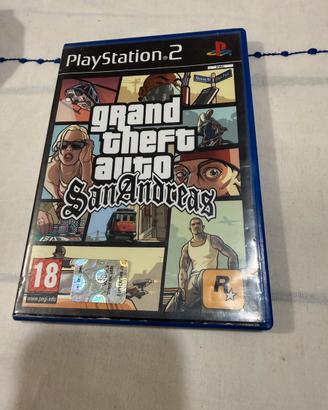GTA San Andreas Ps2 black label