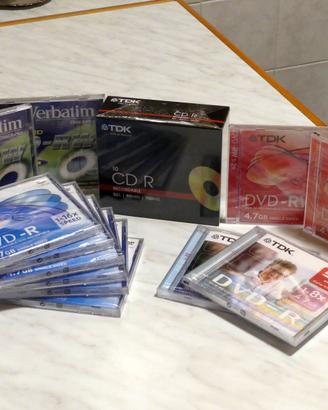 CD e DVD assortiti