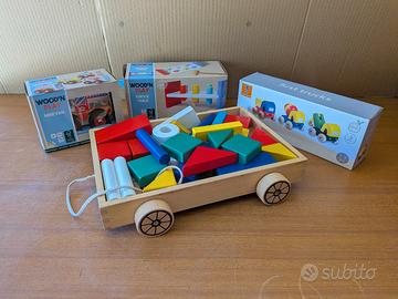 giochi in legno legno prima infanzia.