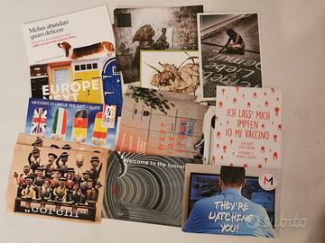 Lotto 132 cartoline pubblicitarie