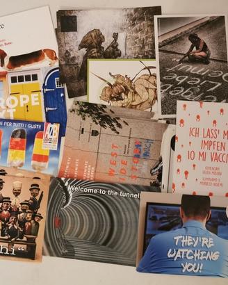 Lotto 132 cartoline pubblicitarie