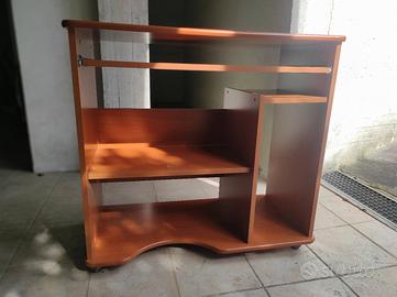 Scrivania porta PC e tastiera