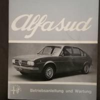 Libretto uso e manutenzione Alfa Sud (tedesco)