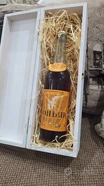 Bottiglia di cognac 1993 "Cicogna Bianca"