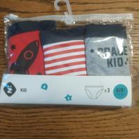 3 Slip Bambino 6/8 Anni