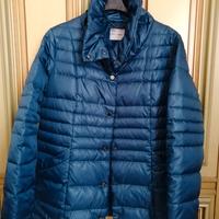 Piumino Fiorella Rubino blu