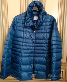 Piumino Fiorella Rubino blu