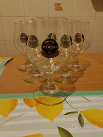 set 6 bicchieri Peroni doppio malto gran riserva 