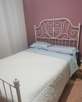 letto ikea + doghe + materasso 