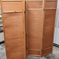 Paravento, separè in bamboo.