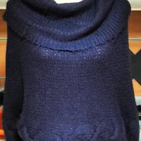 Maglione invernale blu 