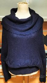 Maglione invernale blu 