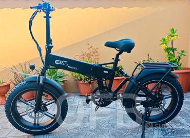 Bici elettrica fat biammortizzata nuova garanzia